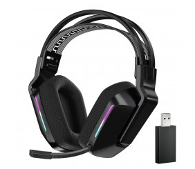 Kabelloses Gaming-Headset Bluetooth Gaming-Kopfhörer Schwarz Gaming-Headset